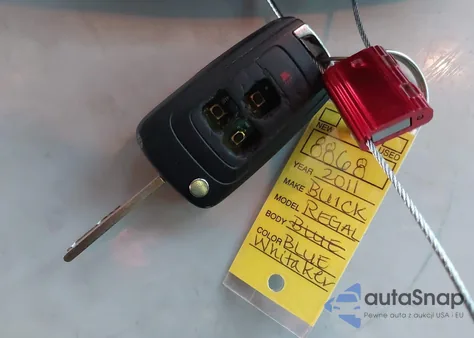 2011 Buick Regal Cxl Russelsheim from USA, damaged, VIN W04GU5GC1B1006493